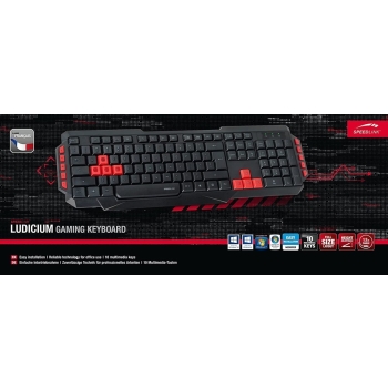 Klawiatura Speed Link Ludicium dla graczy [23050000782]
